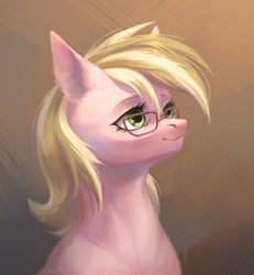 Size: 2400x2600 | Tagged: safe, artist:miurimau, oc, oc:vanilla twirl, earth pony, pony, glasses, high res, solo