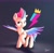 Size: 3080x3020 | Tagged: safe, artist:alfunezart, zipp storm, pegasus, pony, g5, my little pony: a new generation, colored wings, cutie mark, eyebrows, female, gradient background, gradient wings, grin, high res, looking at you, mare, raised hoof, shadow, signature, smiling, smiling at you, solo, spread wings, wings