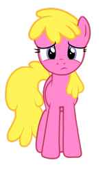 Size: 1280x1979 | Tagged: safe, artist:onebigbarbarian, cherry berry, earth pony, pony, equestria games (episode), g4, season 4, cherrybetes, cherrysad, cute, female, mare, sad, sadorable, simple background, solo, transparent background, vector
