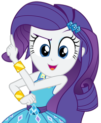 Size: 2347x2866 | Tagged: safe, artist:sketchmcreations, rarity, equestria girls, equestria girls specials, g4, my little pony equestria girls: better together, my little pony equestria girls: holidays unwrapped, o come all ye squashful, bracelet, clenched fist, female, high res, jewelry, open mouth, pointing, raised arm, rarity peplum dress, simple background, smiling, solo, transparent background, vector