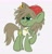 Size: 1831x1908 | Tagged: safe, artist:ladictadora, dishwater slog, earth pony, pony, g4, g4.5, my little pony: pony life, the best of the worst, beanie, food, g4.5 to g4, hat, male, pizza, stallion