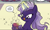 Size: 958x572 | Tagged: safe, idw, violet shiver, pony, g4, generations #3, my little pony: generations, comic, cropped, glowing, glowing horn, horn, magic, solo, speech bubble, tongue out