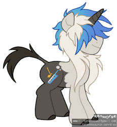 Size: 1280x1387 | Tagged: safe, artist:renhorse, dj pon-3, octavia melody, vinyl scratch, oc, pony, unicorn, g4, fusion, simple background, solo, transparent background