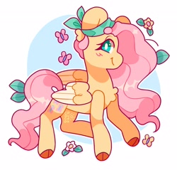 Size: 2300x2200 | Tagged: safe, artist:cocopudu, fluttershy, butterfly, pegasus, pony, g4, chest fluff, cloven hooves, cute, female, high res, mare, shyabetes, smiling, solo, white pupils