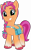 Size: 2000x3200 | Tagged: safe, artist:cheezedoodle96, sunny starscout, earth pony, pony, g4, g5, my little pony: a new generation, .svg available, braid, cute, female, g5 to g4, high res, looking at you, mane stripe sunny, mare, multicolored hair, rainbow hair, simple background, smiling, smiling at you, solo, sunnybetes, svg, transparent background, vector, vector trace