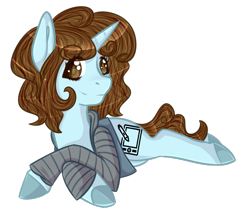 Size: 1063x902 | Tagged: safe, artist:kittenburger3, oc, oc only, oc:silver, pony, unicorn, female, horn, lying down, prone, simple background, solo, transparent background, unicorn oc