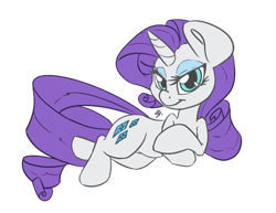 Size: 3300x2550 | Tagged: safe, artist:leadhooves, artist:peanutbutter, edit, rarity, pony, unicorn, g4, high res, resting, simple background, solo, transparent background