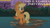 Size: 1280x720 | Tagged: safe, edit, edited screencap, editor:quoterific, screencap, applejack, earth pony, pony, g4, my little pony: friendship is magic, season 2, sweet and elite, applejack's hat, cowboy hat, female, hat, literal minded, mare, mud, open mouth, open smile, silly, silly pony, smiling, solo, who's a silly pony