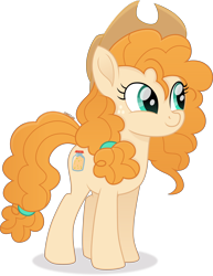 Size: 4150x5388 | Tagged: safe, artist:cirillaq, pear butter, earth pony, pony, g4, absurd resolution, applejack's mom, cute, female, freckles, full body, hooves, inkscape, mare, movie accurate, shadow, signature, simple background, smiling, solo, standing, transparent background, vector