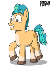 Size: 899x1250 | Tagged: safe, artist:gradiusfanatic, hitch trailblazer, earth pony, pony, g5, my little pony: a new generation, male, simple background, solo, stallion, transparent background