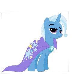 Size: 883x921 | Tagged: safe, artist:leonardo51105, trixie, pony, unicorn, g4, looking at you, simple background, solo, transparent background