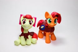 Size: 4096x2731 | Tagged: safe, artist:dustysculptures, apple bloom, babs seed, g4, craft, photo, sculpture