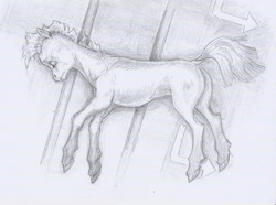 Size: 1000x744 | Tagged: safe, artist:adeptus-monitus, oc, earth pony, pony, traditional art
