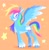 Size: 2376x2432 | Tagged: safe, artist:novapaints, rainbow dash, pegasus, pony, g4, grin, high res, looking at you, smiling, solo, spread wings, wings