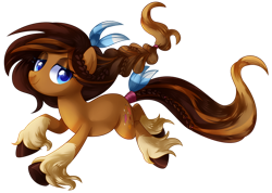 Size: 1024x731 | Tagged: safe, artist:xnightmelody, oc, oc only, oc:autumn rain, earth pony, pony, earth pony oc, female, simple background, solo, transparent background