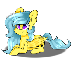 Size: 1828x1625 | Tagged: safe, artist:erinisanxious, oc, oc only, pegasus, pony, female, lying down, pegasus oc, prone, simple background, solo, transparent background