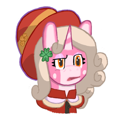 Size: 746x731 | Tagged: safe, artist:bloonacorn, oc, oc only, oc:bloona blazes, pony, unicorn, /mlp/ tf2 general, horn, simple background, solo, team fortress 2, transparent background, unicorn oc