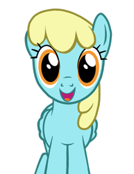 Size: 1280x1656 | Tagged: safe, artist:onebigbarbarian, sassaflash, pegasus, pony, g4, female, looking at you, mare, open mouth, open smile, simple background, smiling, smiling at you, solo, transparent background, vector