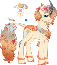 Size: 2186x2510 | Tagged: safe, artist:queenderpyturtle, oc, kirin, high res, simple background, solo, transparent background