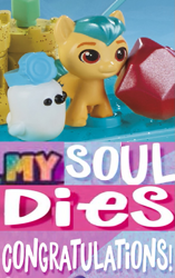 Size: 635x1009 | Tagged: safe, editor:horsesplease, hitch trailblazer, bird, earth pony, pony, g5, my little pony: a new generation, caption, dead, dissonant caption, expand dong, exploitable meme, image macro, meme, nihilism, sad hitch, sadness, soul death, text, toy, роисся вперде