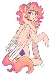 Size: 1900x2800 | Tagged: safe, artist:monnarcha, oc, pegasus, pony, female, mare, simple background, solo, transparent background