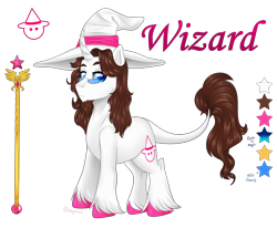 Size: 4255x3498 | Tagged: safe, artist:kaikururu, oc, oc only, pony, unicorn, glasses, hat, horn, male, simple background, solo, stallion, transparent background, unicorn oc, unshorn fetlocks, witch hat