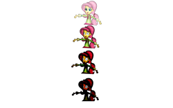 Size: 4000x2500 | Tagged: safe, artist:mixiepie, fluttershy, equestria girls, friendship through the ages, g4, clothes, fluttershy becoming uncanny, meme, mr. incredible becoming uncanny, nightmare fuel, not salmon, ponified meme, simple background, transparent background, wat, wtf