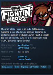 Size: 328x459 | Tagged: safe, arizona (tfh), cow, them's fightin' herds, anniversary, community related, steam (software)