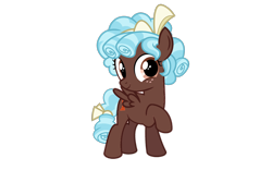 Size: 4000x2500 | Tagged: artist needed, safe, cozy glow, pegasus, pony, g4, comments locked down, dark skin edit, female, filly, foal, freckles, full body, high res, hooves, looking at you, raised hoof, recolor, simple background, smiling, smiling at you, solo, spread wings, standing, transparent background, vector, wings