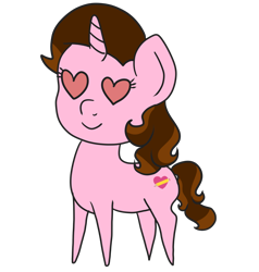 Size: 2000x2100 | Tagged: safe, artist:wrath-marionphauna, derpibooru exclusive, oc, oc only, oc:color breezie, chibi, heart eyes, high res, in love, simple background, solo, transparent background, wingding eyes