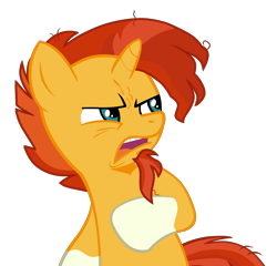 Size: 2600x2500 | Tagged: safe, sunburst, pony, unicorn, g4, ew gay, high res, simple background, solo, transparent background