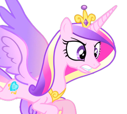 Size: 1204x1080 | Tagged: safe, edit, edited screencap, screencap, princess cadance, alicorn, pony, g4, season 4, three's a crowd, background removed, female, mare, not a vector, simple background, solo, transparent background