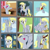 Size: 800x800 | Tagged: safe, edit, editor:twilyisbestpone, screencap, derpy hooves, pegasus, pony, crusaders of the lost mark, fall weather friends, g4, my little pony best gift ever, rainbow falls, season 1, season 2, season 4, season 5, slice of life (episode), sonic rainboom (episode), the last roundup, collage, compilation, cute, derpabetes, female, flower, mare, rose, solo