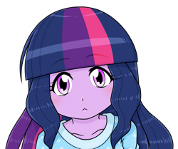 Size: 749x627 | Tagged: safe, alternate version, artist:batipin, part of a set, twilight sparkle, equestria girls, g4, female, simple background, solo, transparent background