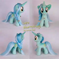 Size: 800x800 | Tagged: safe, artist:larsen toys, lyra heartstrings, pony, unicorn, g4, irl, photo, plushie, solo