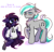 Size: 3000x2872 | Tagged: safe, artist:pesty_skillengton, oc, oc only, oc:pestyskillengton, earth pony, pegasus, pony, chest fluff, clothes, cute, duo, heterochromia, high res, hoodie