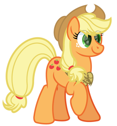 Size: 2736x2935 | Tagged: safe, artist:ponkus, applejack, earth pony, pony, g4, female, high res, mare, simple background, solo, transparent background