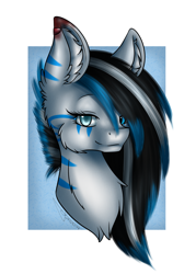 Size: 2072x2894 | Tagged: safe, artist:maneblue, oc, oc only, earth pony, pony, abstract background, chest fluff, ear fluff, earth pony oc, eyelashes, high res, solo