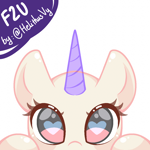 Size: 1000x1000 | Tagged: safe, artist:helithusvy, oc, oc only, bald, base, horn, simple background, white background