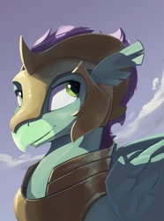 Size: 780x1050 | Tagged: safe, artist:kam, oc, oc only, hippogriff, equestria at war mod, hippogriff oc, solo