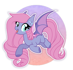 Size: 1500x1425 | Tagged: safe, artist:nika-rain, oc, oc only, oc:vesta, bat pony, pony, bat pony oc, bat wings, show accurate, simple background, solo, transparent background, wings