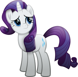Size: 8251x8173 | Tagged: safe, artist:php178, rarity, pony, unicorn, g4, my little pony: the movie, party pooped, .svg available, cute, cute face, inkscape, looking at something, looking up, movie accurate, raribetes, sad, sad eyes, sad face, sad pony, sadorable, shading, simple background, standing, svg, transparent background, vector