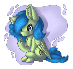 Size: 2463x2314 | Tagged: safe, artist:maneblue, oc, oc only, pegasus, pony, chest fluff, ear fluff, eyelashes, high res, hoof hold, pegasus oc, simple background, sitting, solo, transparent background, wings