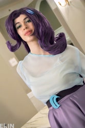 Size: 2724x4096 | Tagged: safe, artist:lin-z, rarity, human, equestria girls, g4, clothes, cosplay, costume, irl, irl human, photo, solo