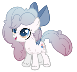 Size: 785x732 | Tagged: safe, artist:ipandacakes, oc, earth pony, pony, female, filly, foal, offspring, parent:pinkie pie, parent:pokey pierce, parents:pokeypie, simple background, solo, transparent background