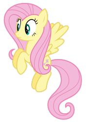 Size: 2063x2908 | Tagged: safe, artist:thatguy1945, fluttershy, pegasus, pony, g4, female, high res, mare, simple background, solo, transparent background, vector
