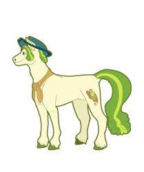 Size: 3600x4300 | Tagged: safe, artist:sashakruchkinatv, pistachio, earth pony, pony, g4, male, simple background, solo, stallion, transparent background