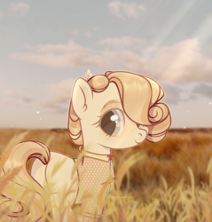 Size: 2118x2214 | Tagged: safe, artist:happysadnesss, oc, oc only, earth pony, pony, butt, earth pony oc, female, high res, looking back, plot, scenery, solo