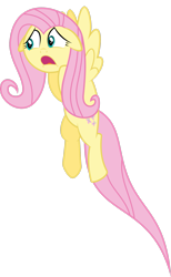 Size: 1925x3116 | Tagged: safe, artist:soren-the-owl, fluttershy, pegasus, pony, g4, .svg available, d:, ears back, female, floppy ears, flying, full body, high res, hooves, mare, open mouth, scared, simple background, solo, spread wings, tail, transparent background, vector, wings, worried