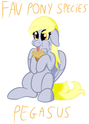 Size: 2380x3300 | Tagged: safe, alternate version, artist:justapone, derpy hooves, pegasus, pony, g4, :p, cross-eyed, cute, eating, eyelashes, feathered wings, februpony, female, floppy ears, folded wings, food, high res, mare, muffin, shading, shading practice, simple background, sitting, smiling, solo, tongue out, white background, wings